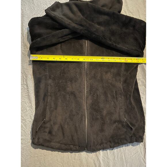 The North Face Women’s Full Zip Fleece Jacket Black Soft Plush S Small - Picture 5 of 7